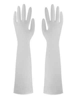 Espessura 4 a 6 Mil Luvas resistentes ao óleo 50pcs Pacote Protector 16 polegadas Luvas nitrílicas descartáveis para manuseio de óleo e produtos químicos industriais