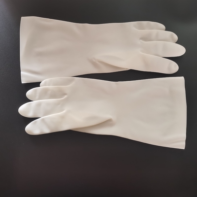 Luvas resistentes à corrosão 13 Mil Chemical Resistant Gloves Nitrile da lavagem da louça do nitrilo