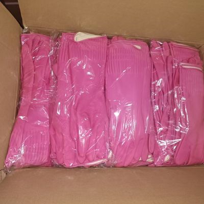 Resistência a solventes Luvas de limpeza extra longas Resistentes a produtos químicos em tamanhos S M L XL Proteção duradoura para uso industrial e doméstico