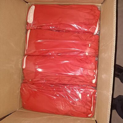 Luvas de limpeza extra longas resistentes a produtos químicos projetadas para limpeza de banheiro Fáceis de limpar e luvas protetoras duráveis