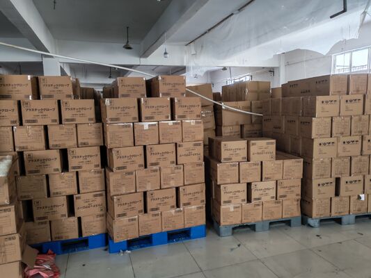 Luva de Vinil Descartável Industrial Tamanho Grande Luvas de Vinil Superfície Texturizada Luvas para Processamento de Alimentos e Trabalho Industrial