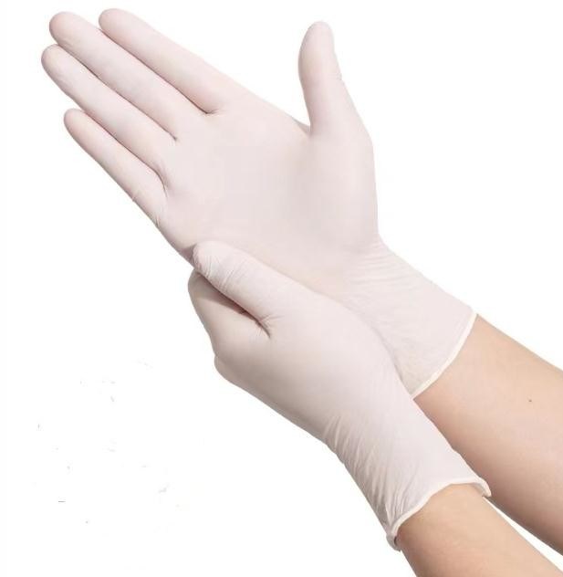 Luvas nitrílicas descartáveis sem látex adequadas para utilizadores sensíveis às alergias, com excelente resistência à tração e flexibilidade
