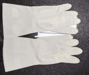 LUVA DOMÉSTICA Pequena/Média/Grande/GG 32 CM de Comprimento para Ótimo Desempenho de Limpeza